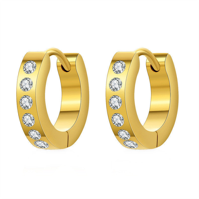 Stylish stainless steel earrings with come in multiple colors