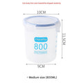 Sealed Can 800ML Capacity for 300 Pieces (Pack of 2)