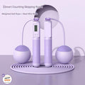 Purple [Long Rope + Weighted Ball] Storage Bag Packaging