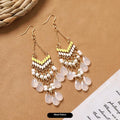 20-V Drop White Tassel