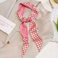 Plaid Pink approximately 6*90CM