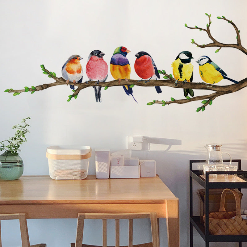 Colorful bird decoration image 3