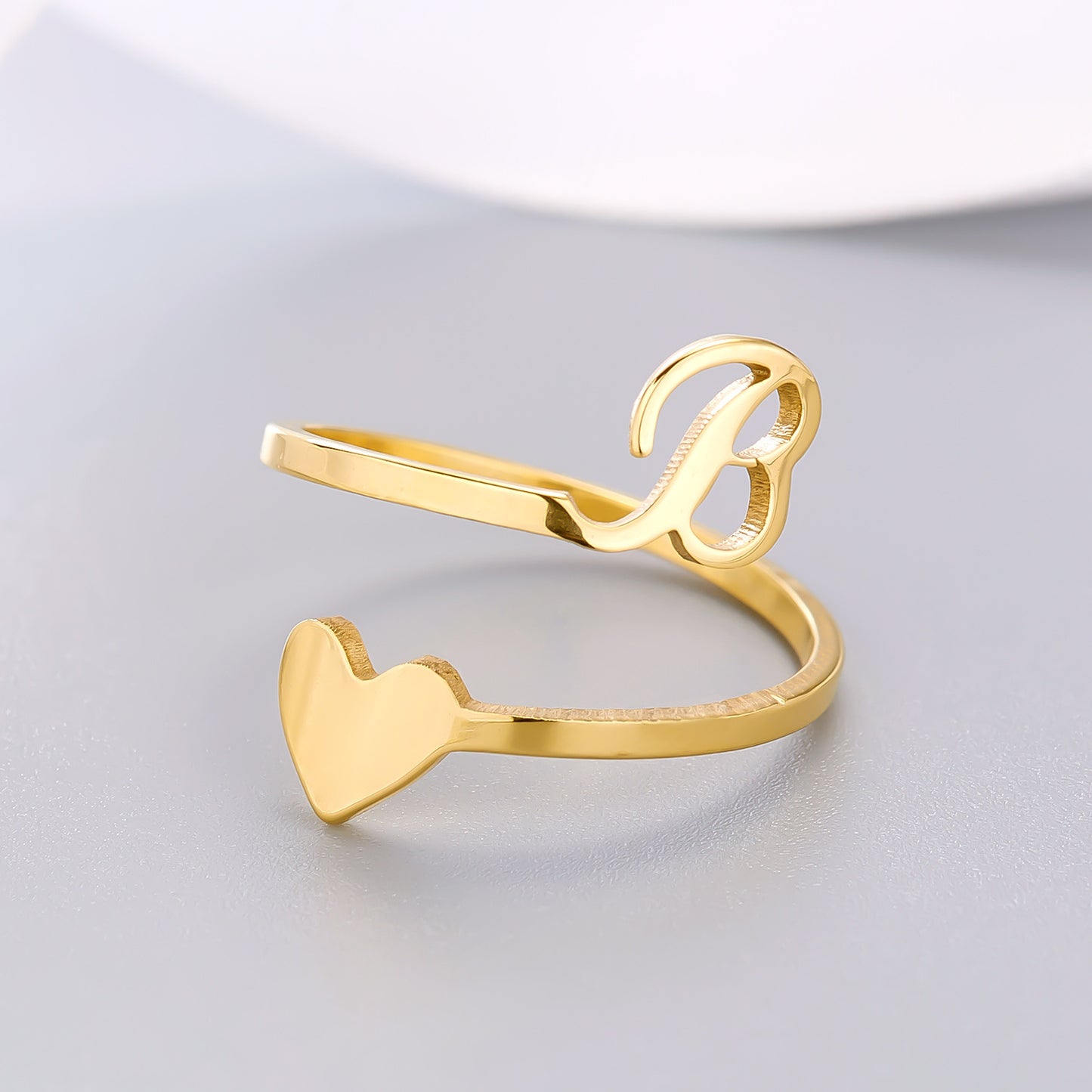 Multiple color options for women's adjustable ring