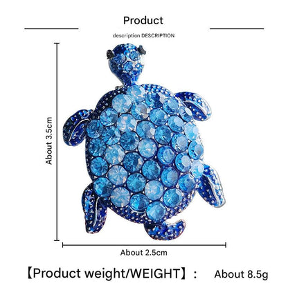 Charming turtle accessory for clothing