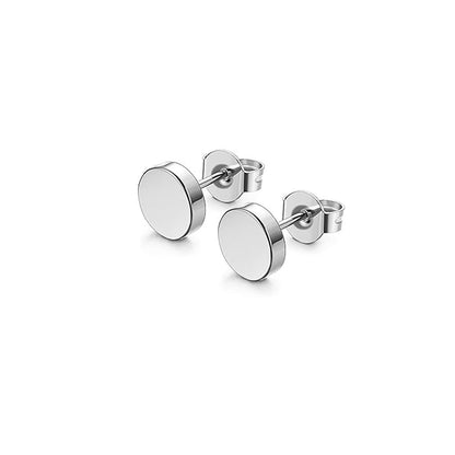 Geometric Punk Style Earrings - Image 3