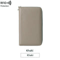 Khaki (Light Gold Zipper)