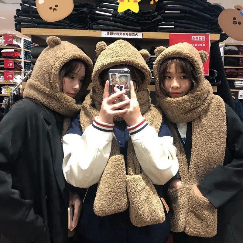 Warm plush hat for women - image 7
