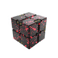 Riveted Infinite Magic Cube - Black with Red Highlights (Pack of 1)