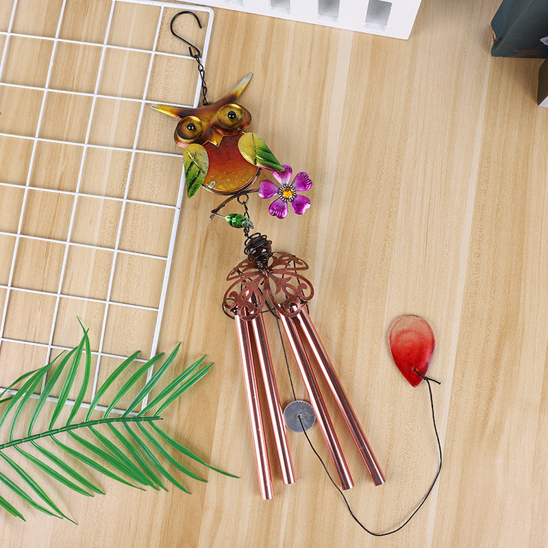 owl wind chime image 2