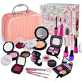 High-end Pink Leather Bag 21-Piece Set with Exquisite Gift Box