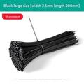Large Black 2.5*200mm [100 pieces]