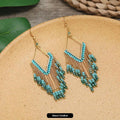 2 - Bohemian Crystal Tassel (Blue)